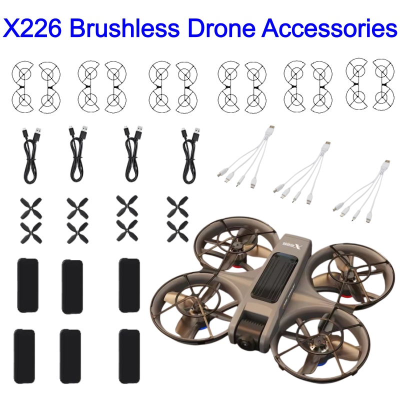 Drone Rc X226 - X226 Drone Accessories Battery 3.7V 1800mAh