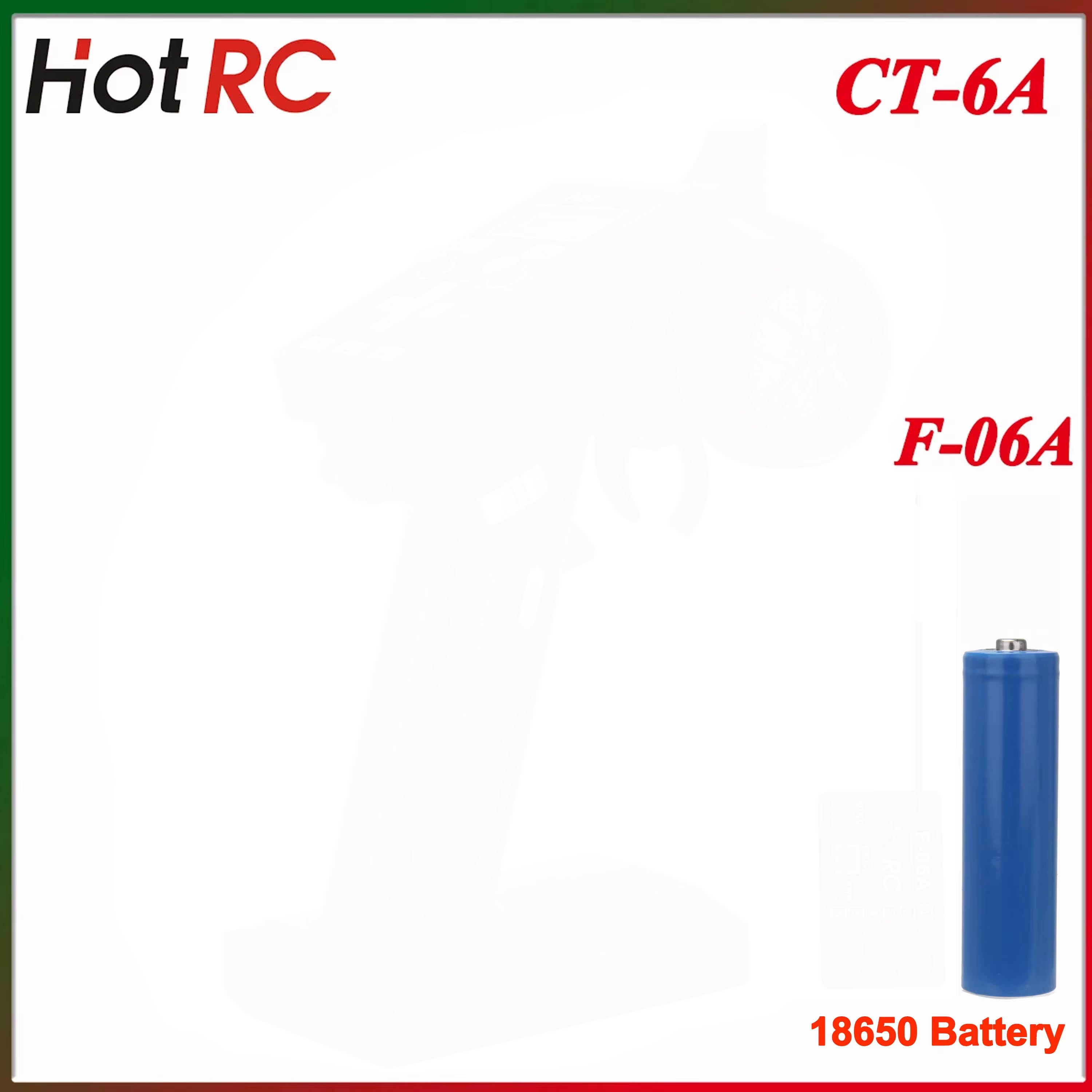 Drone And Car - HotRC CT-6A 2.4G 6CH 6 Channel