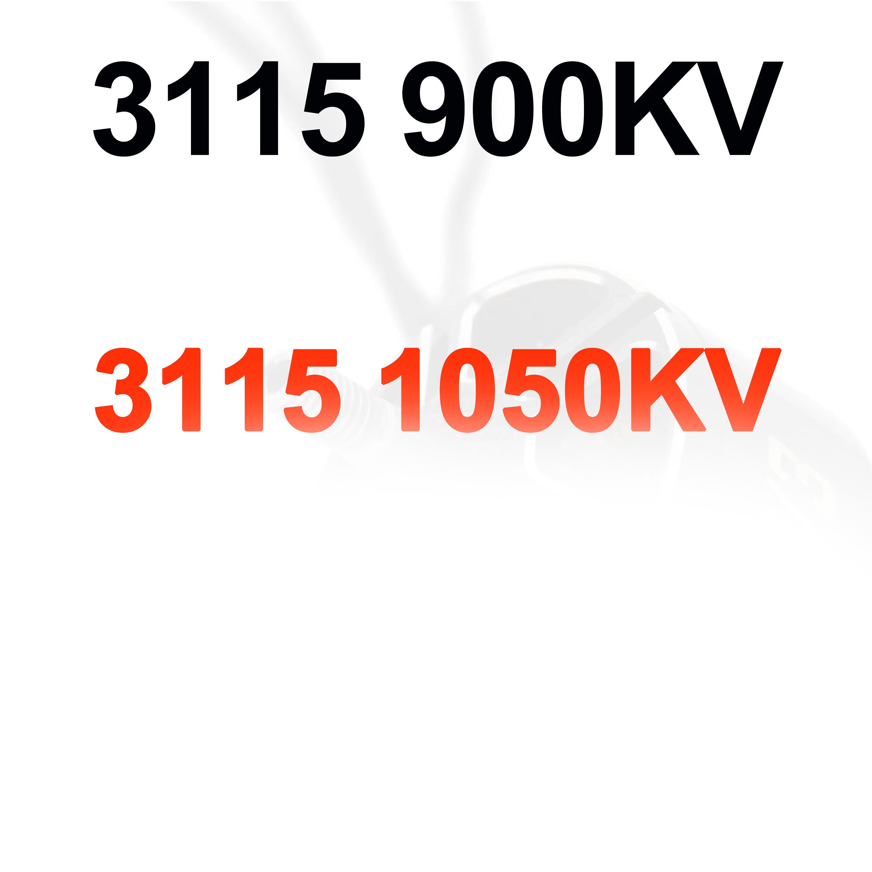 Quadcopter Frame - 1/2/4PCS 3115 900KV 1050KV 3-6S Brushless