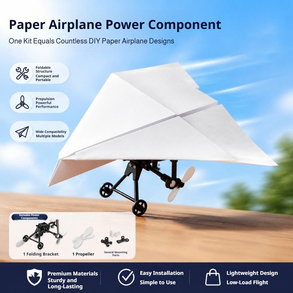 Drone Rc Jet - Remote Control Paper Airplane Portable Rc