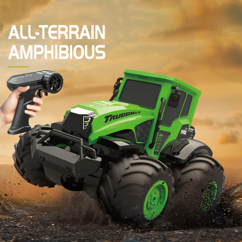 Drone Vera Rc - 1:14 Scale Amphibious RC Car Full