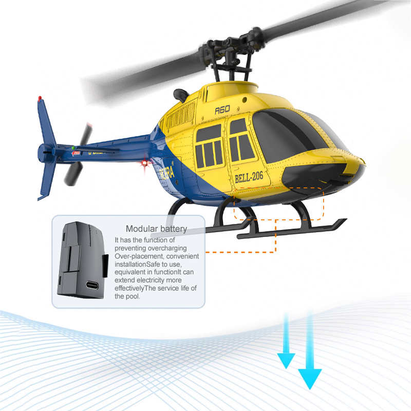 A60 RC Helicopter 2.4G 6-Aixs  - Rc Helicopter Gyro review and price