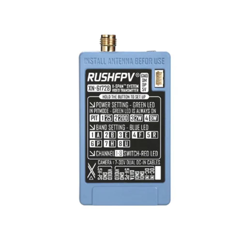 RUSHFPV 6.1‑7.2G 8W X61728 VTX - Drone Rc Airplane review and price