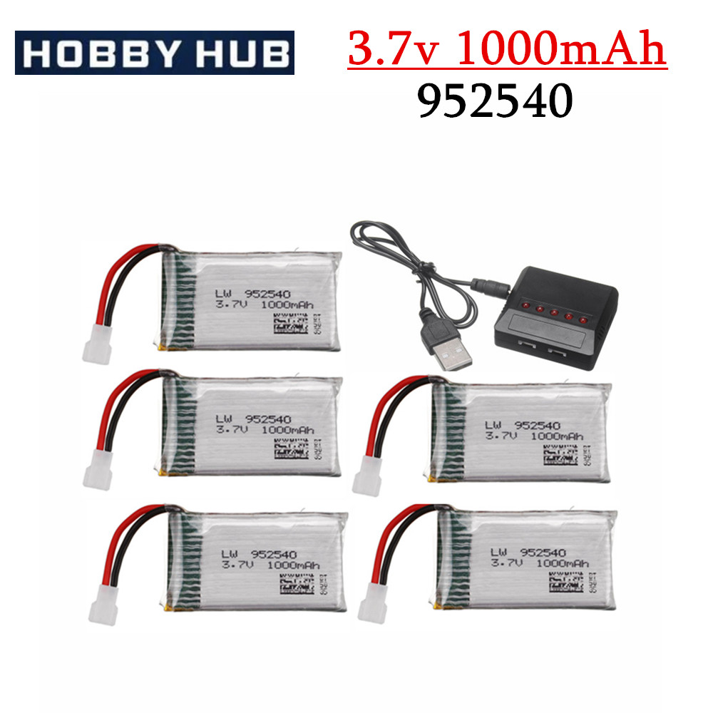 Upgraded 3.7V 1000mAh 25c Lipo - Drone Mjx Rc review and price