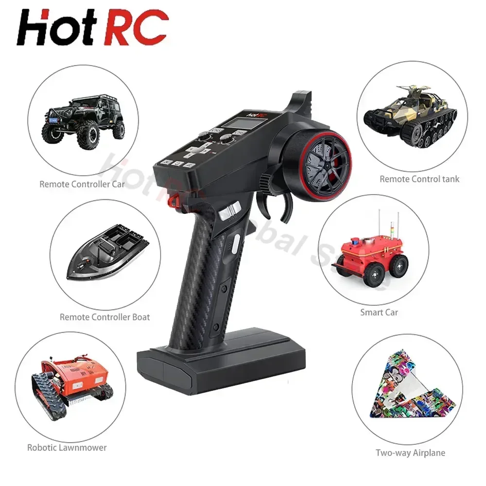 HotRC CT-6A 2.4G 6CH 6 Channel - Drone And Car review and price