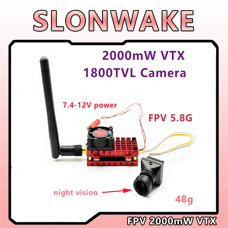 SLONWAKE 2W 2000mW 5.8G VTX Tr - Quadcopter Frame review and price