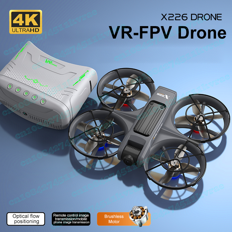X226 VR FPV Drone 4K HD Dual C - Drone Rc X226 review and price