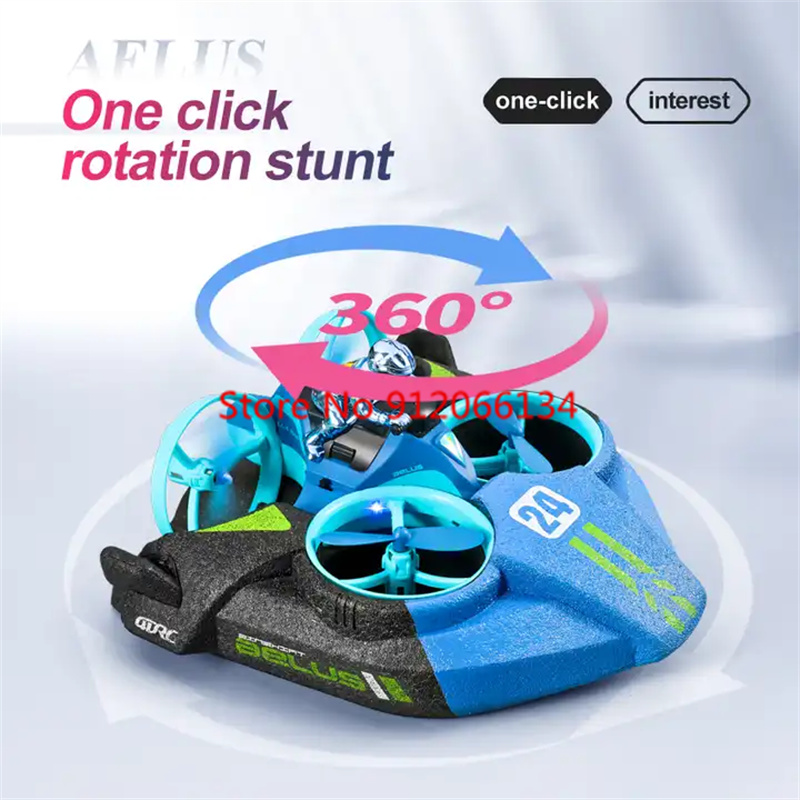 2.4G RC Plane Car Boat 3 In 1  - Drone Rc Game review and price