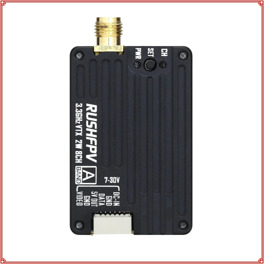 2026 New RUSHFPV 3.3G 2W VTX T - Drone Rc Controller review and price