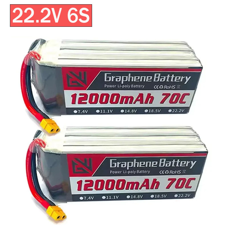 12000mAh 6S 22.2V 70C RC Lipo  - Drone Rc Game review and price