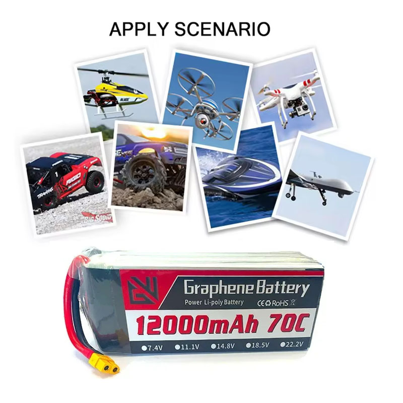 12000mAh 6S 22.2V 70C RC Lipo  - Drone Rc Game review and price