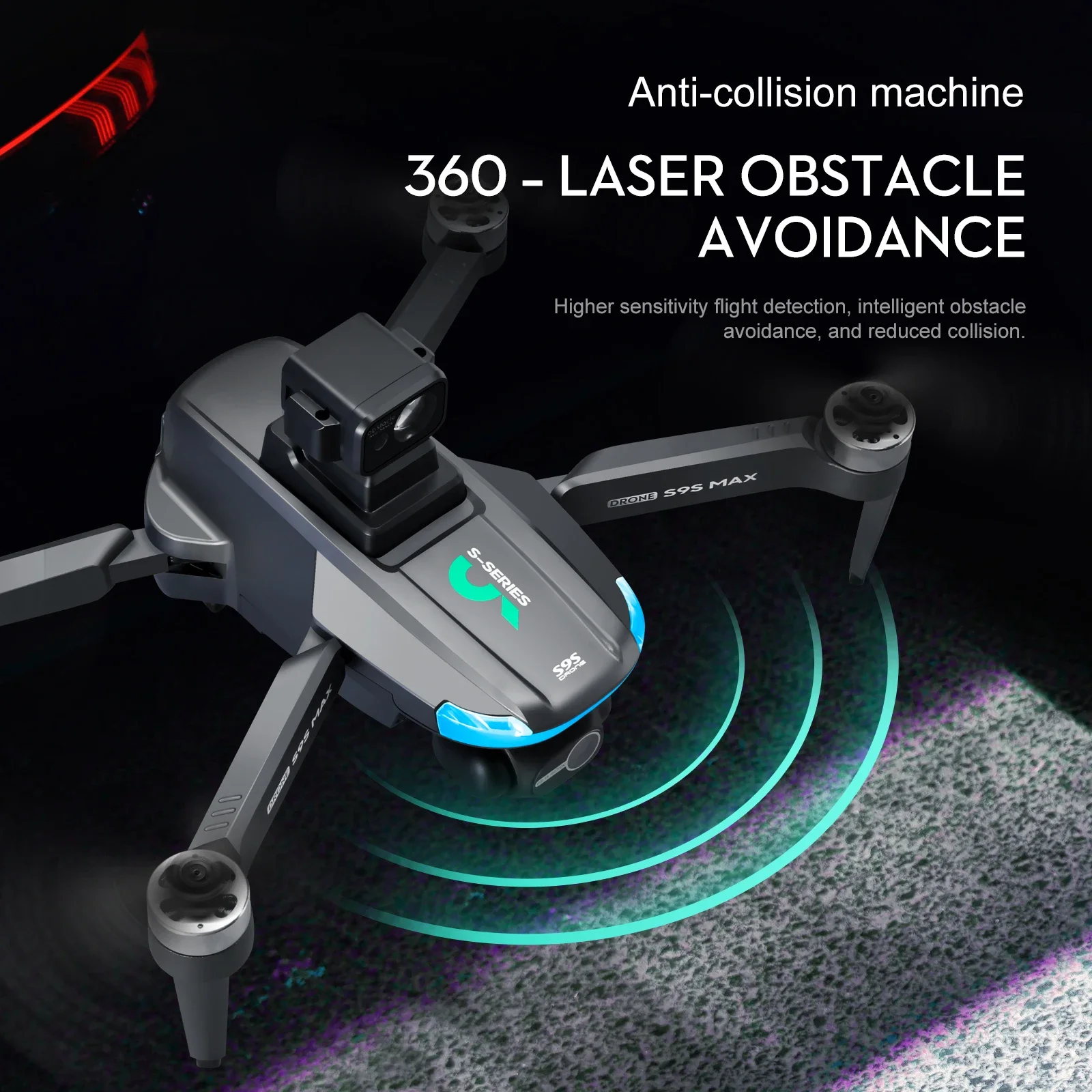 NEW S9S MAX MINI Drone 4K 2-Ax - Drone Rc Ufo review and price