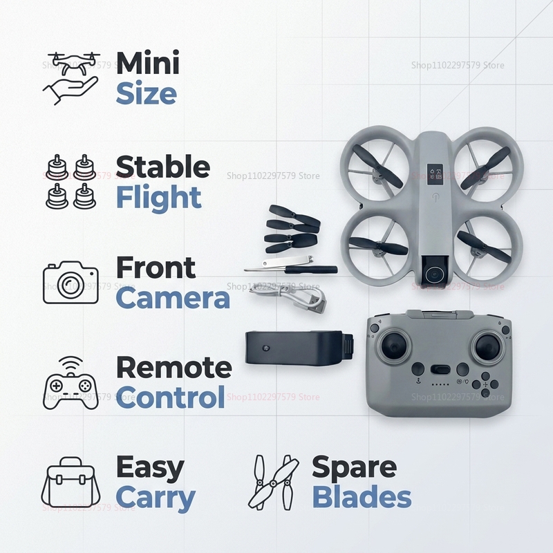 Mini Drone with 8K HD Camera F - Drone Vera Rc review and price