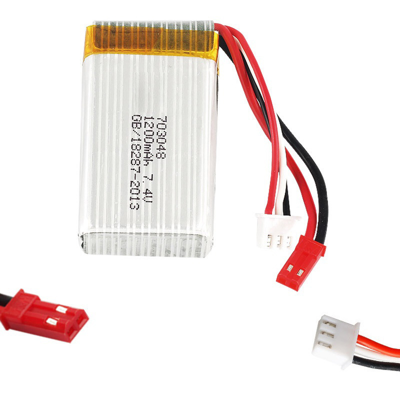Lipo Battery 2S 7.4V 1200mAh 7 - Drone Mjx Rc review and price