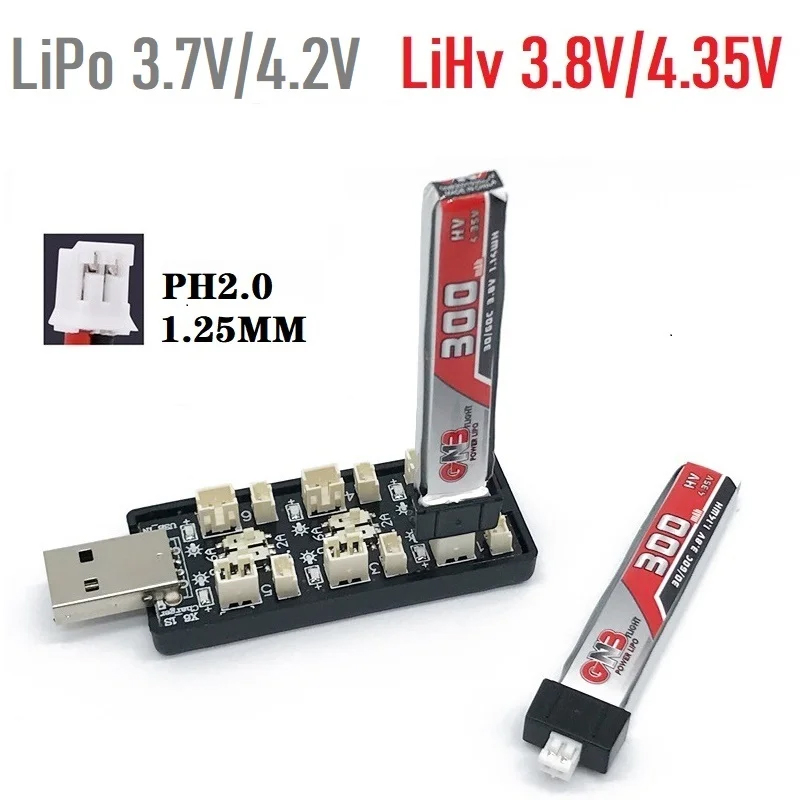 6CH USB 1S LiPo/LiHv 3.7V/4.2V - Drone Rc Ufo review and price
