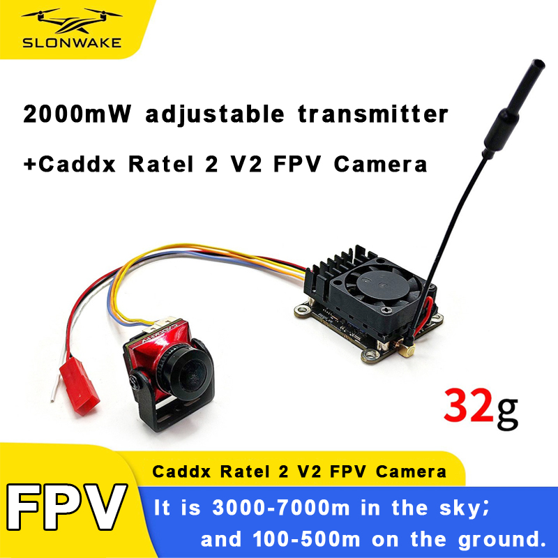Long Range 5.8Ghz 2W FPV Wirel - Caddx Fpv Camera review and price