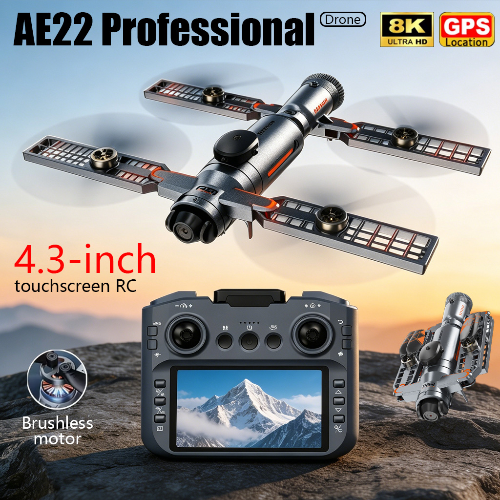 Upgraded AE22 PRO MAX Foldable - Drone Rc Ufo review and price