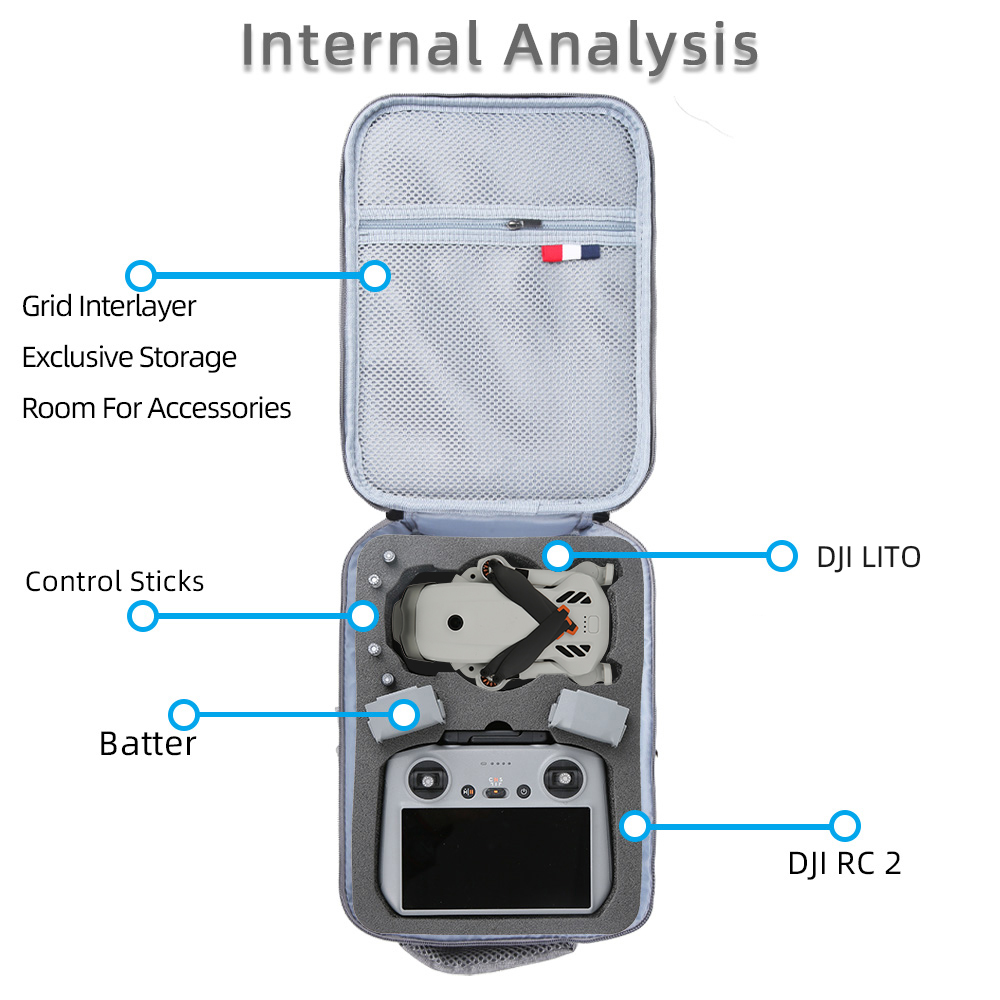 For DJI Lito 1/Lito X1 Portabl - Drone Carrying Bag review and price