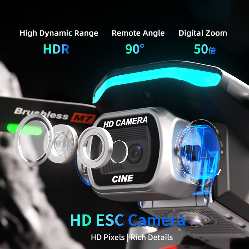 New M7 RC Drone 8K HD Camera W - Drone Rc S156 review and price