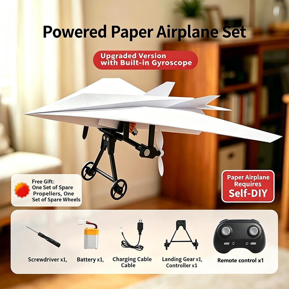Remote Control Paper Airplane  - Drone Rc Jet review and price