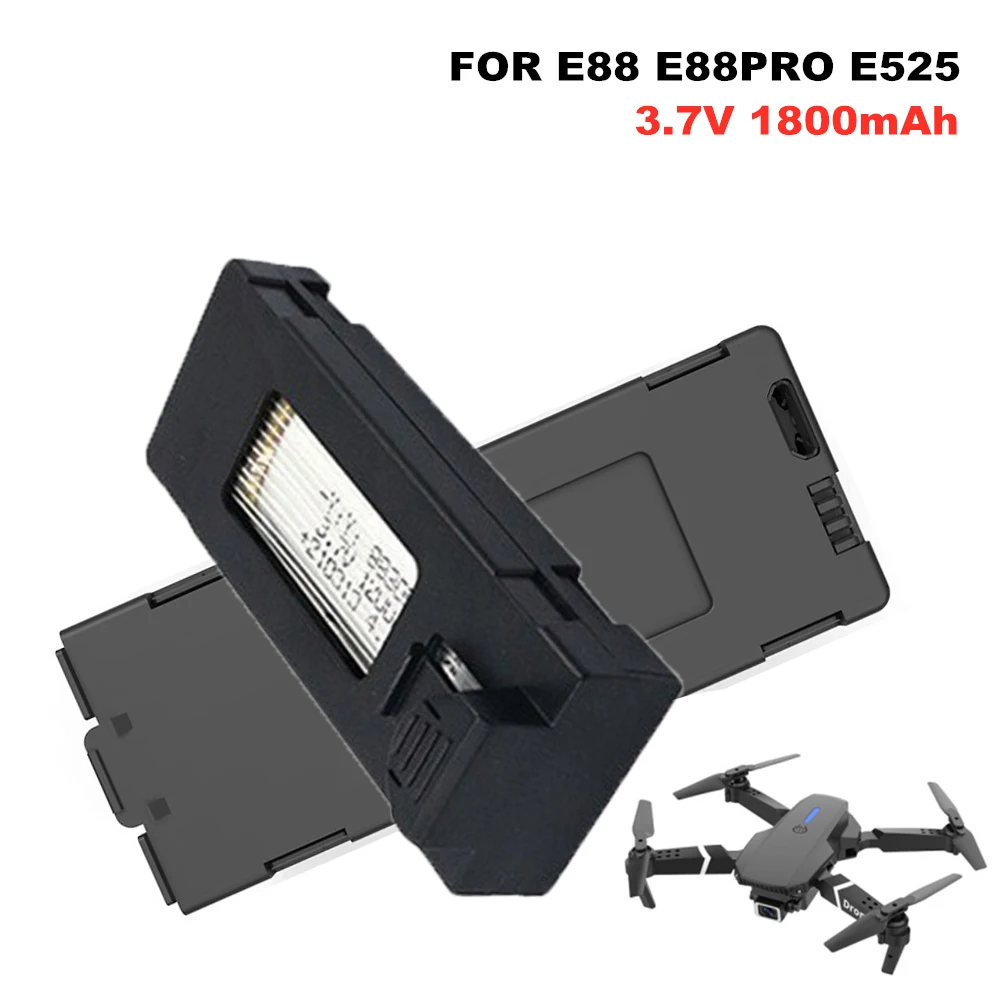 E88 Drone Battery 3.7V 1800mAh - Drone Rc Game review and price