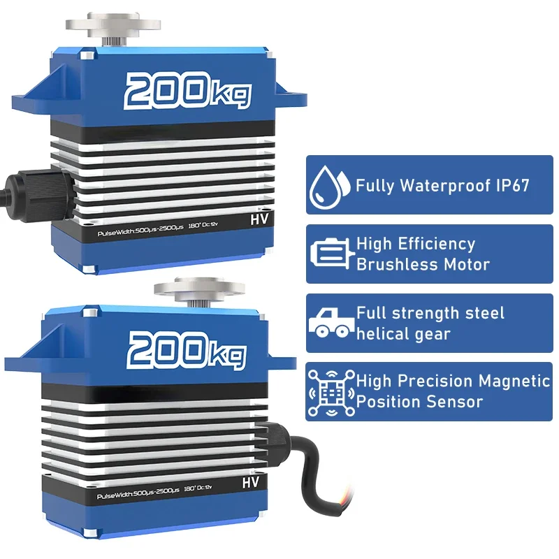 200KG Brushless Servo 12V-16.8 - Drone And Car review and price