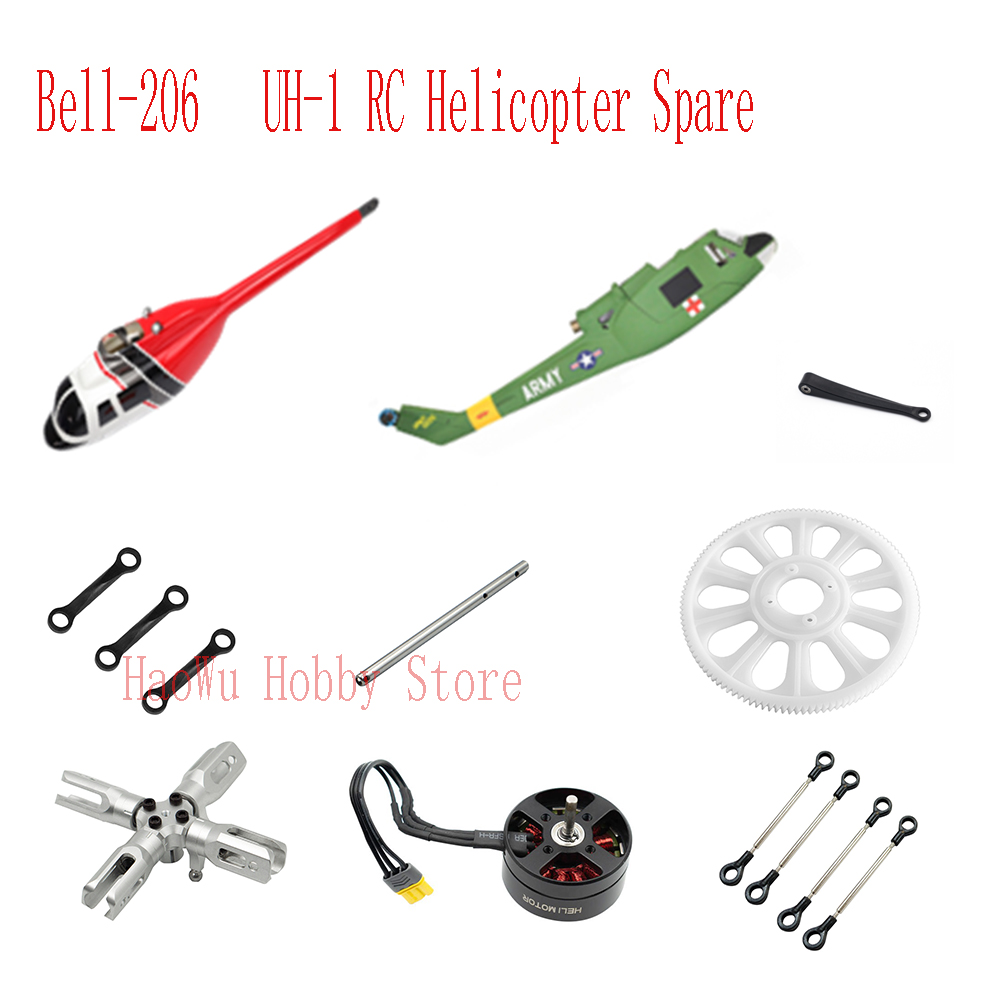 Flywing bell206 UH1 Bell-206 U - Rc Helicopter Gyro review and price
