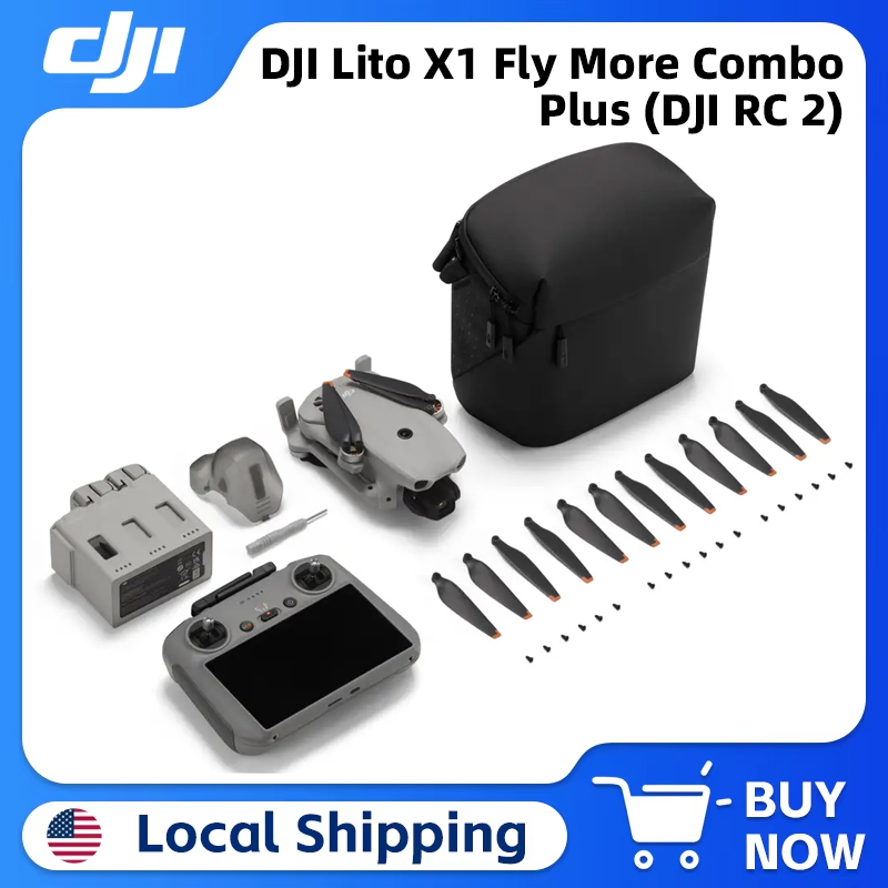 DJI Lito X1 Fly More Combo Plu - Drone Dji Rc Plus 2 review and price