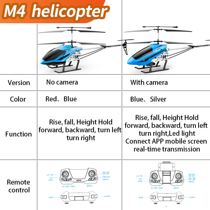 M4 Large Rc Helicopter Remote  - Drone Rc Jet review and price